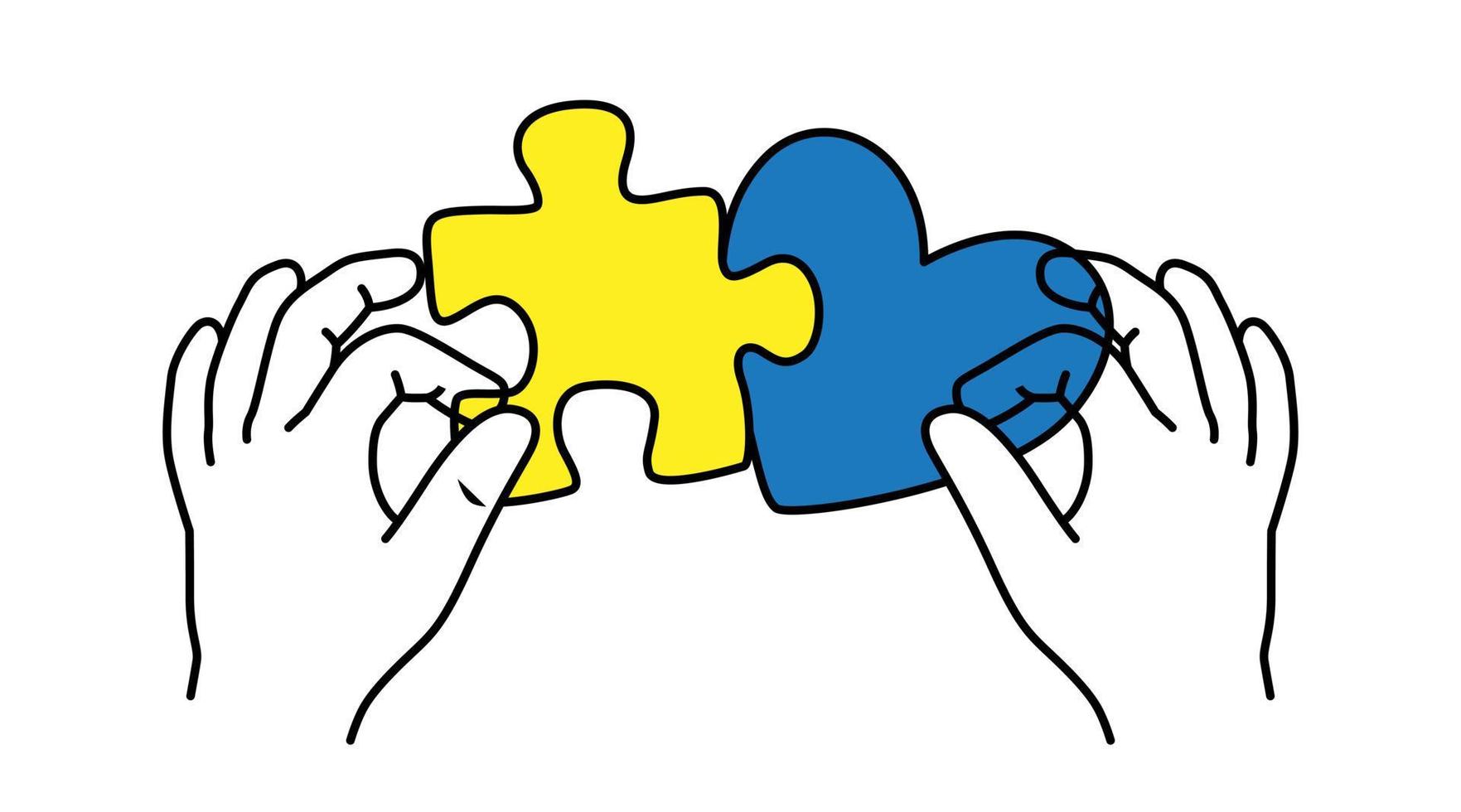 mundo autismo consciência dia Projeto ilustração vetor