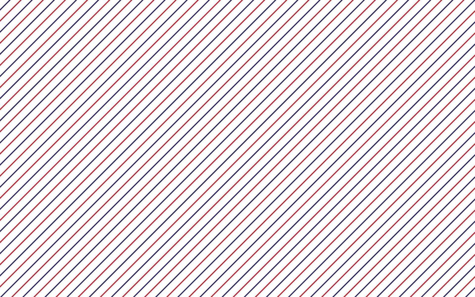 vermelho e azul diagonal listras desatado padronizar fundo vetor ilustração