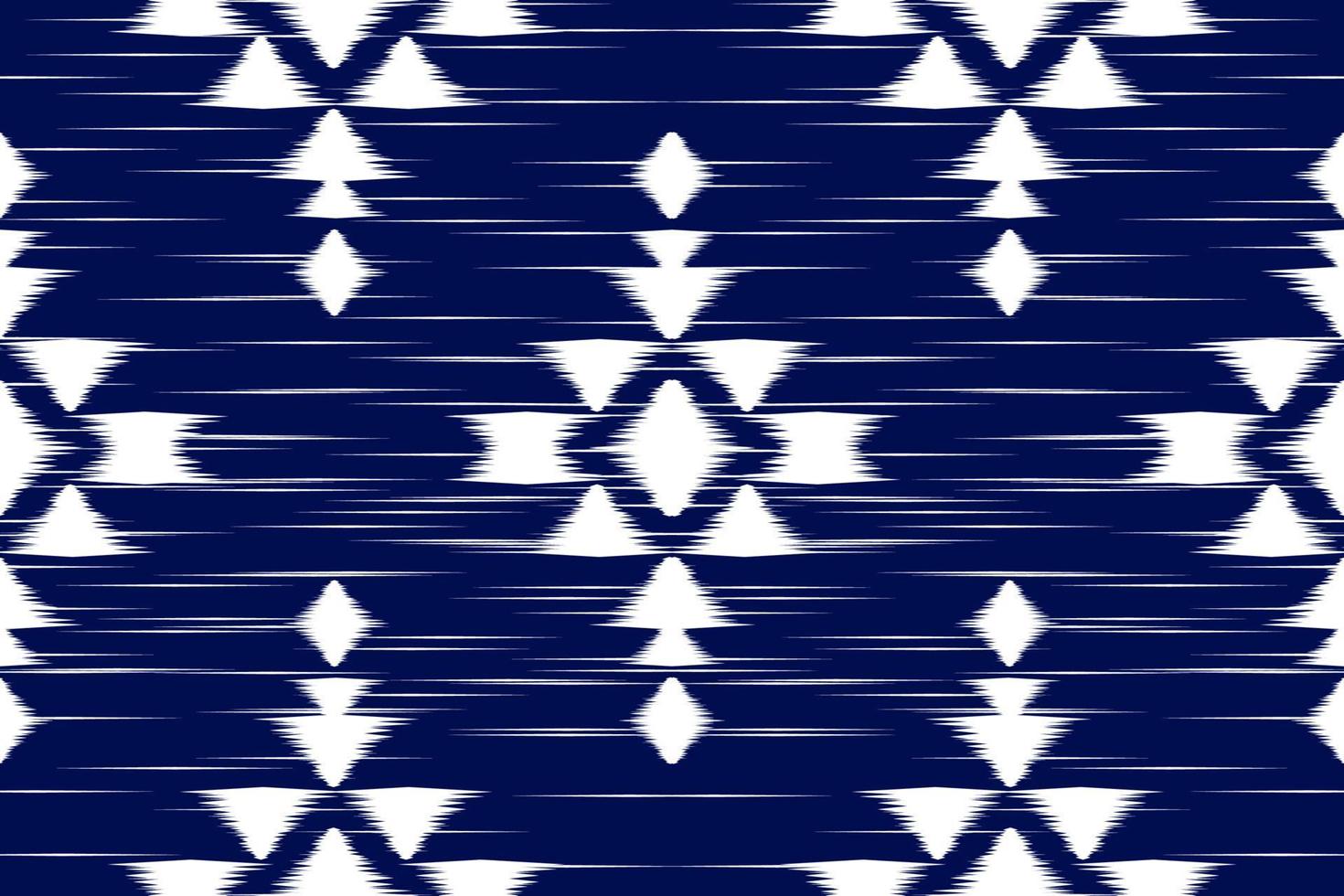 arte padrão de tecido ikat. padrão geométrico étnico sem costura tradicional. estilo americano, mexicano. vetor