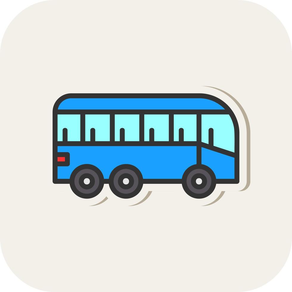 design de ícone de vetor de transporte público