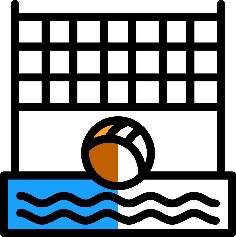 design de ícone de vetor de esportes aquáticos