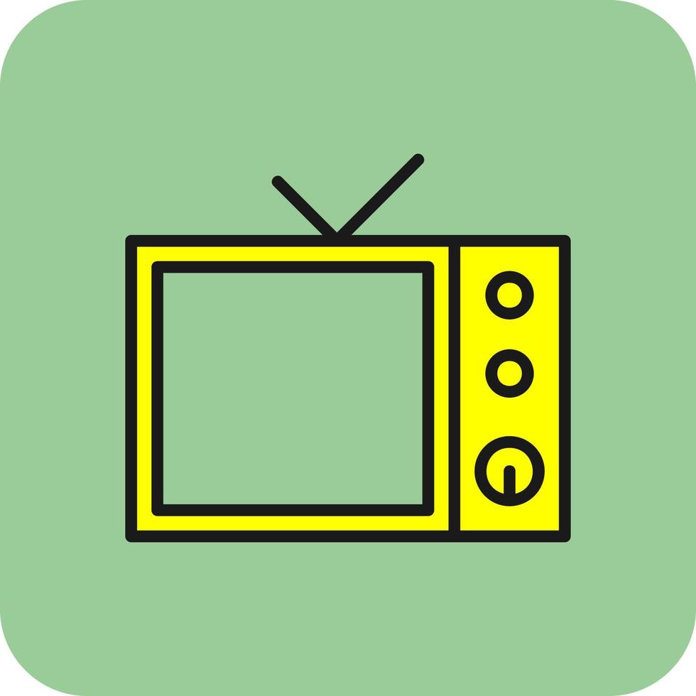 design de ícone de vetor de tv
