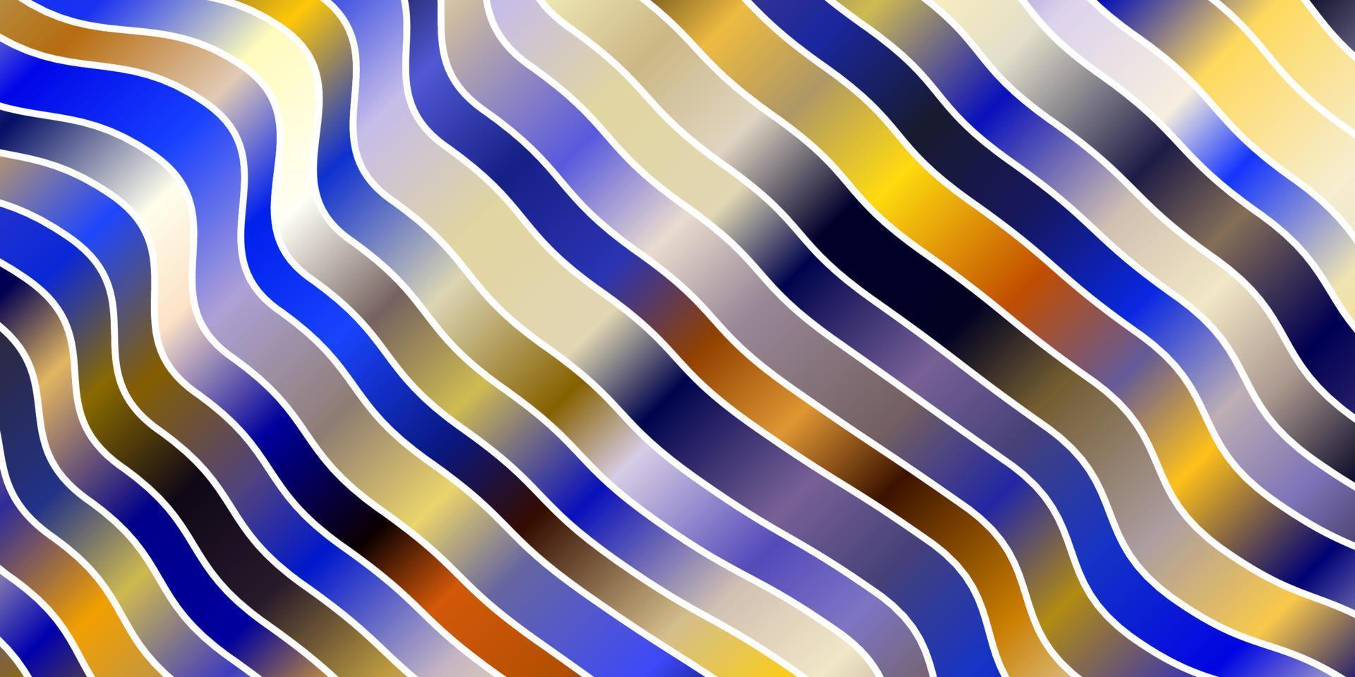 fundo vector azul e amarelo claro com linhas curvas.