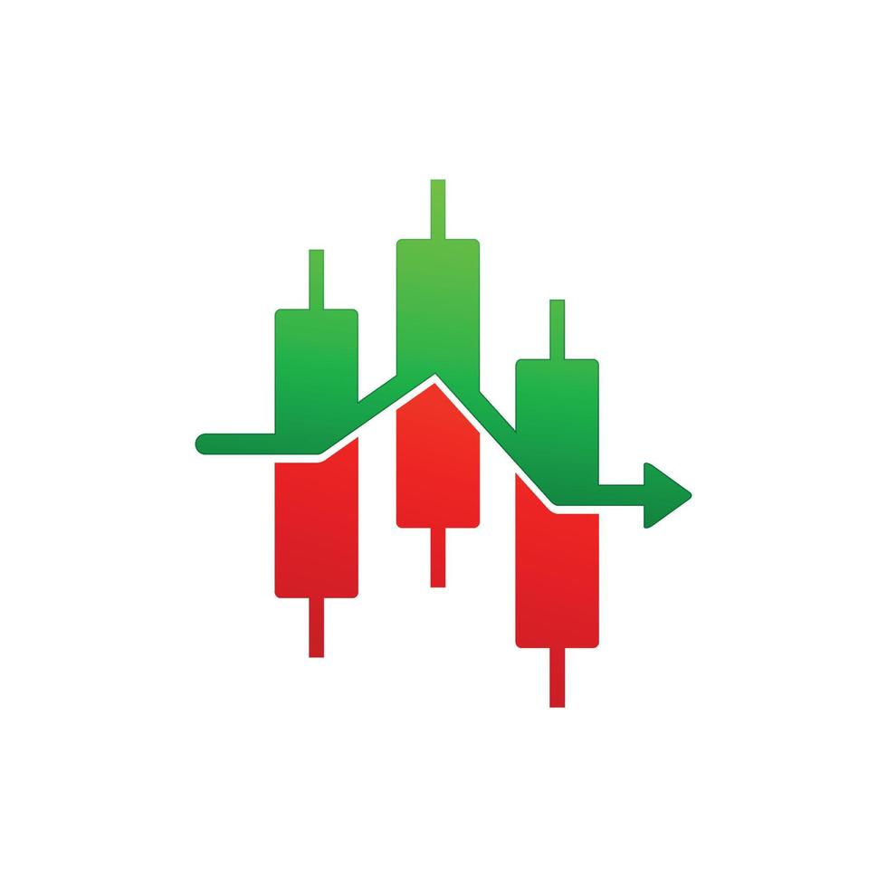 negociação ícone. negociação gráfico símbolo. comércio logotipo Projeto vetor. comércio marca logotipo vetor