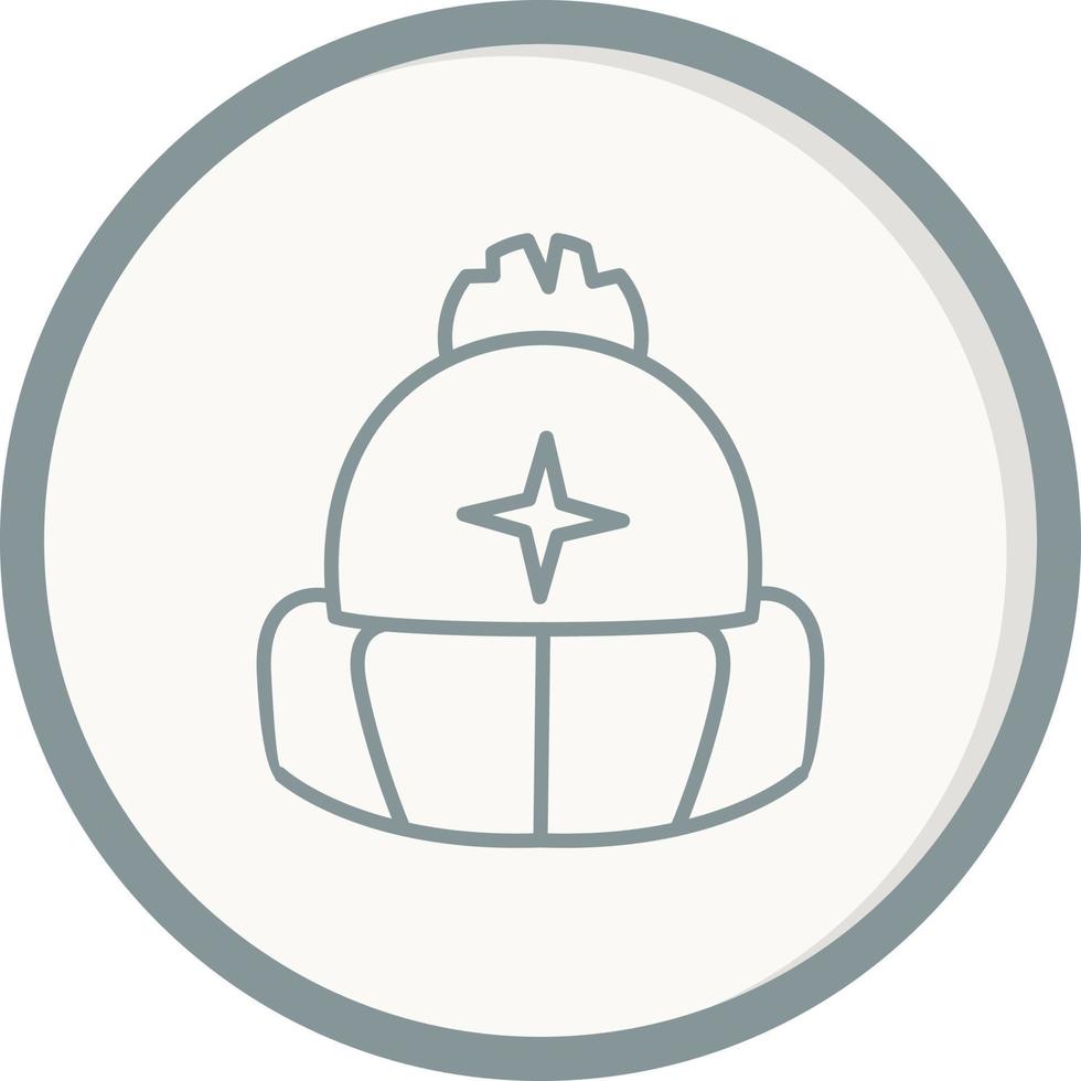 ícone de vetor de chapéu de malha