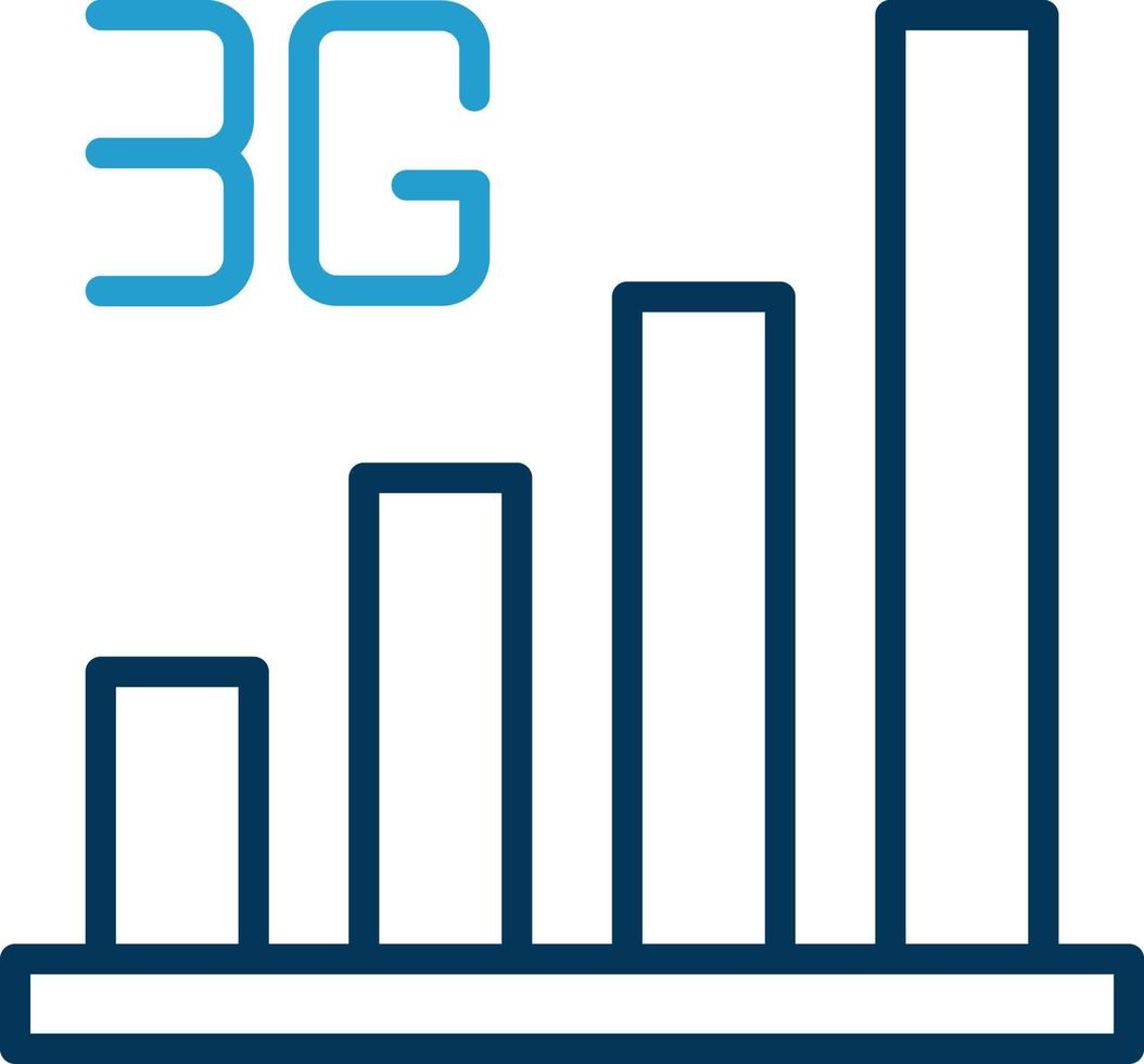 design de ícone de vetor 3g