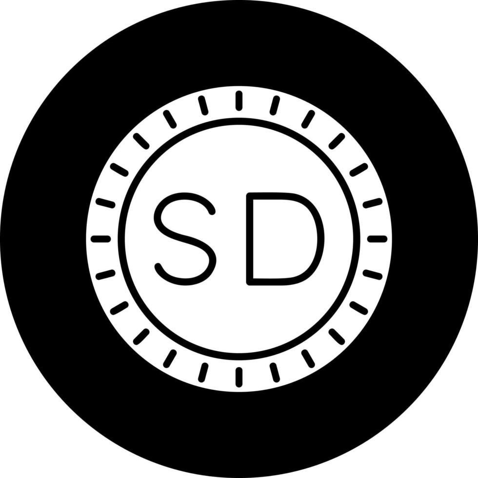 Sudão discar código vetor ícone