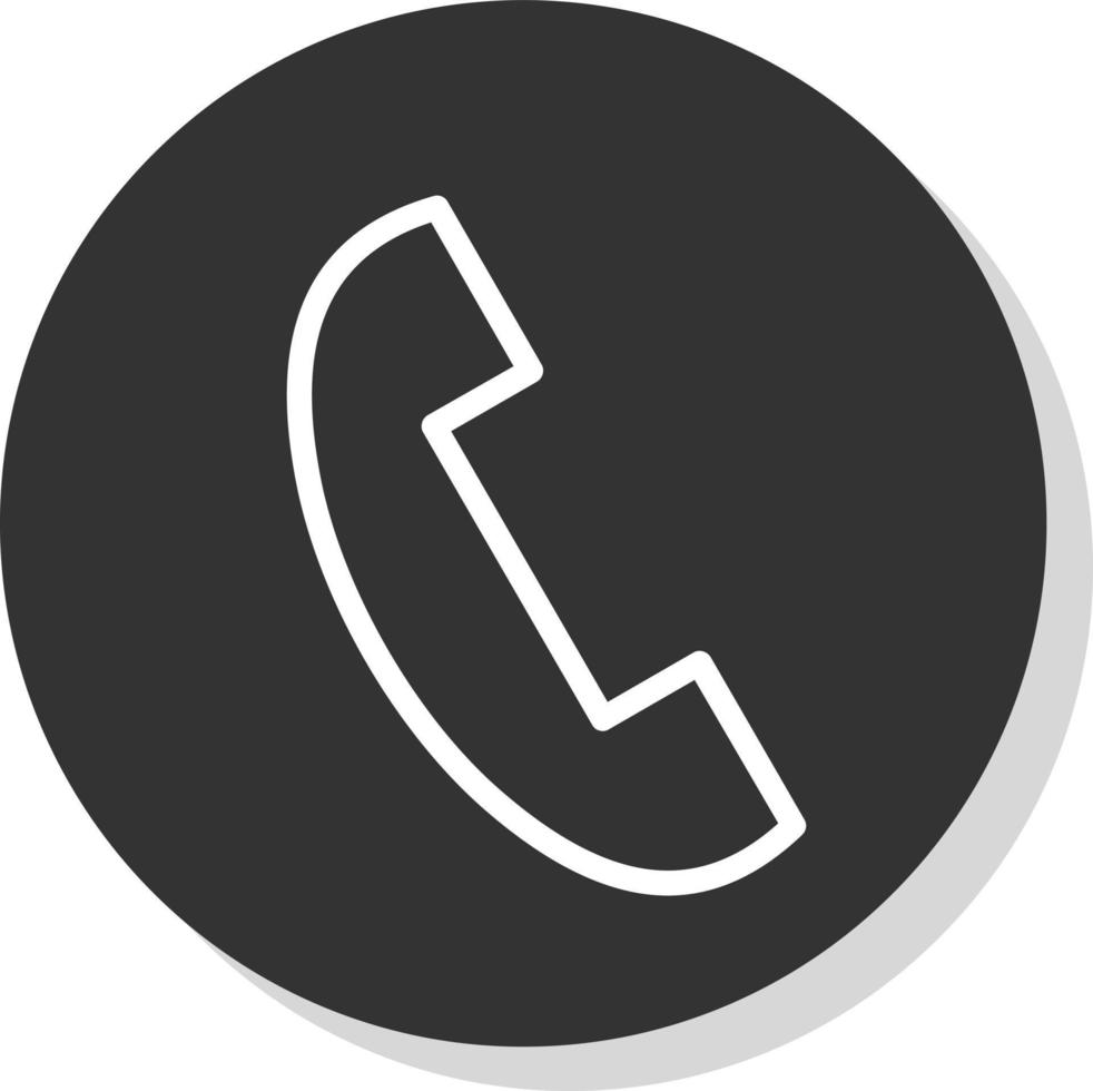 design de ícone de vetor alternativo de telefone