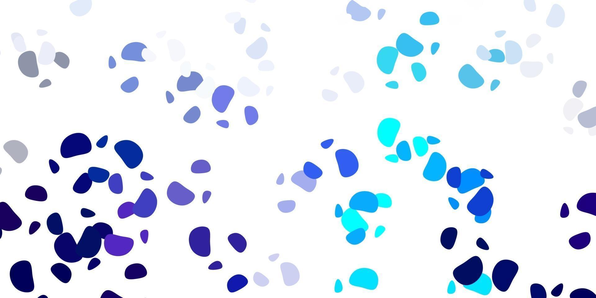 padrão de vetor azul claro com formas abstratas.