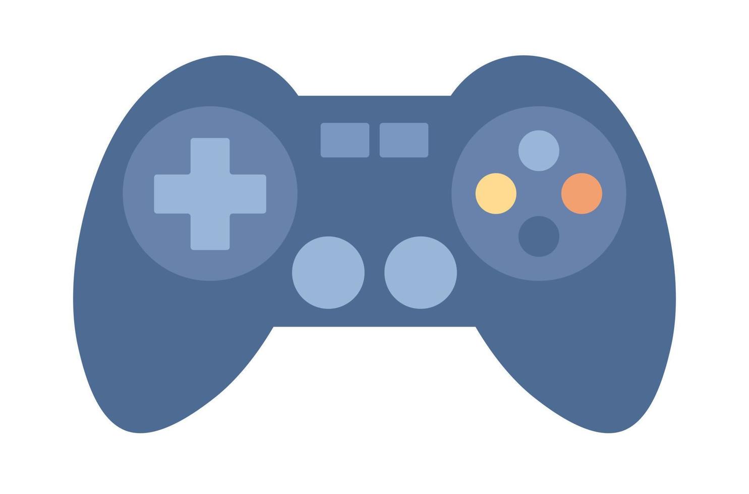 controle de video game ícone. controle placa. vídeo jogos console. vetor plano ilustração