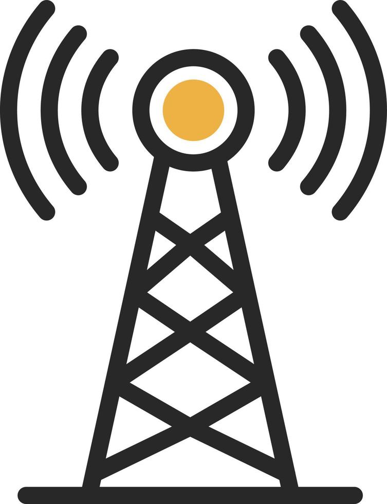 design de ícone de vetor de torre de celular