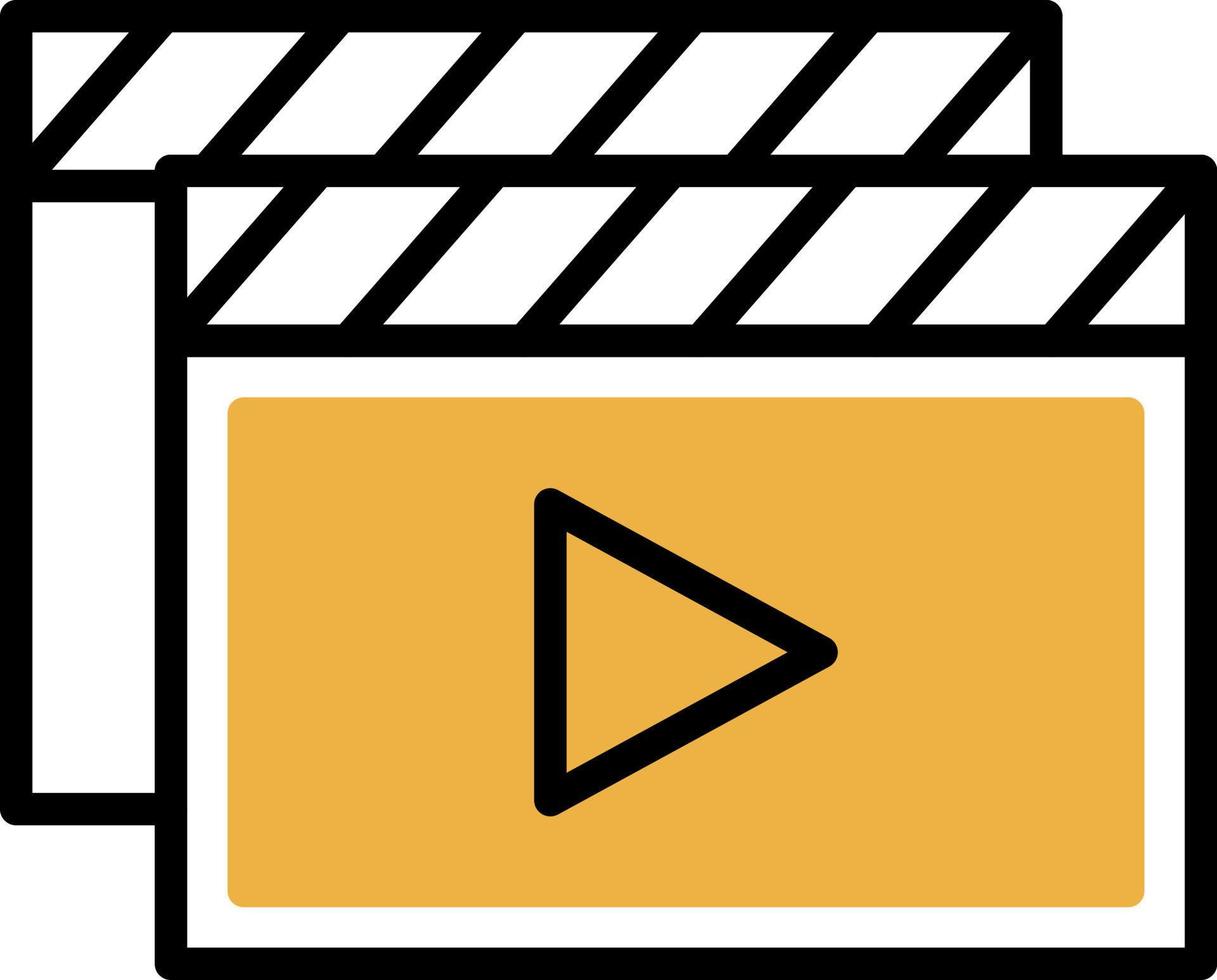 design de ícone de vetor de vídeos