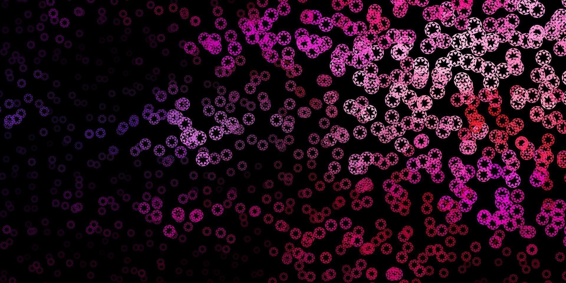 pano de fundo vector roxo escuro com pontos.