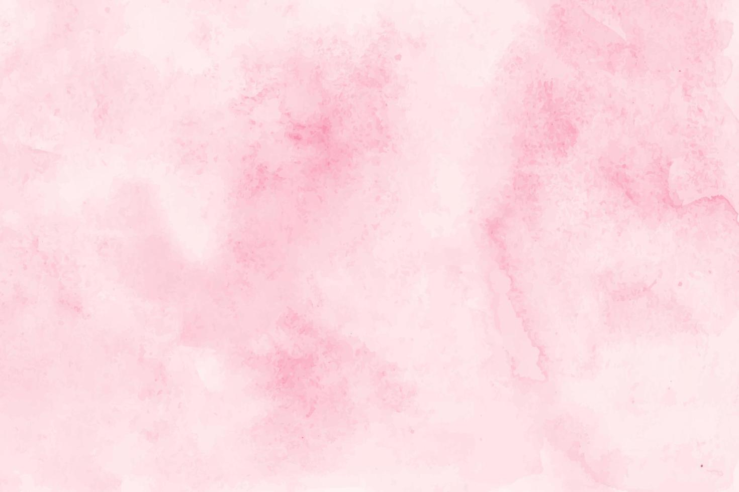 abstrato aquarela rosa. padrão de cor de água suave pastel vetor