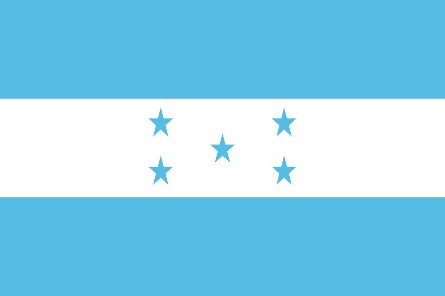 a nacional bandeira do Honduras vetor