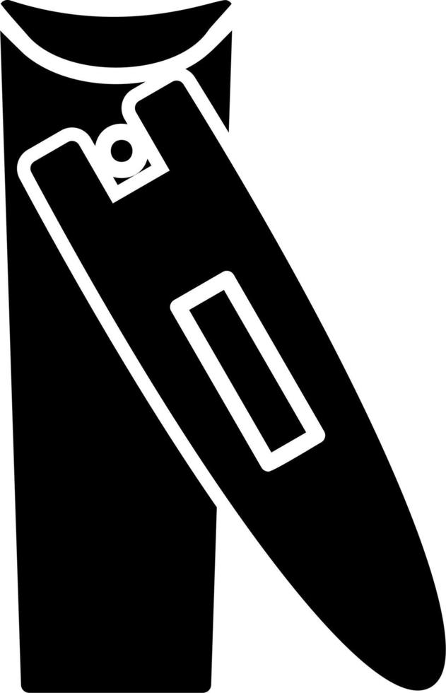 ícone de vetor de cortador de unhas