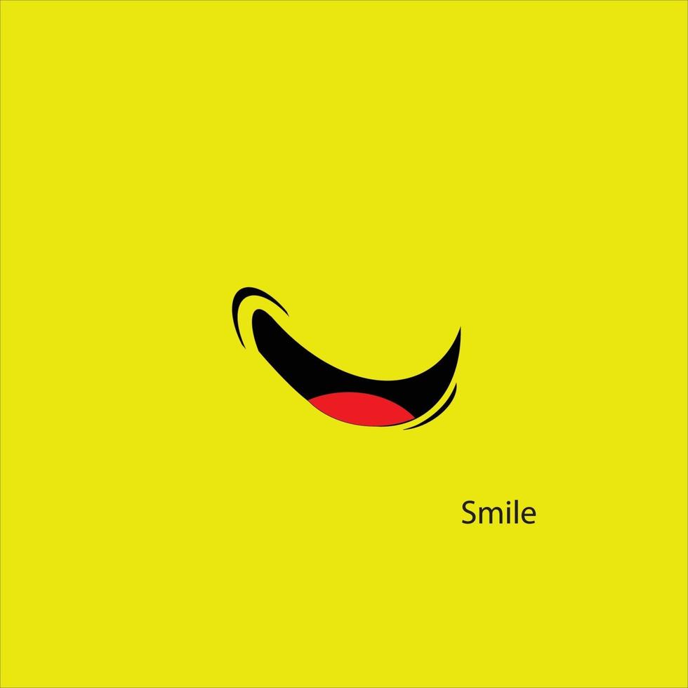 smile icon logo vector template design - vector