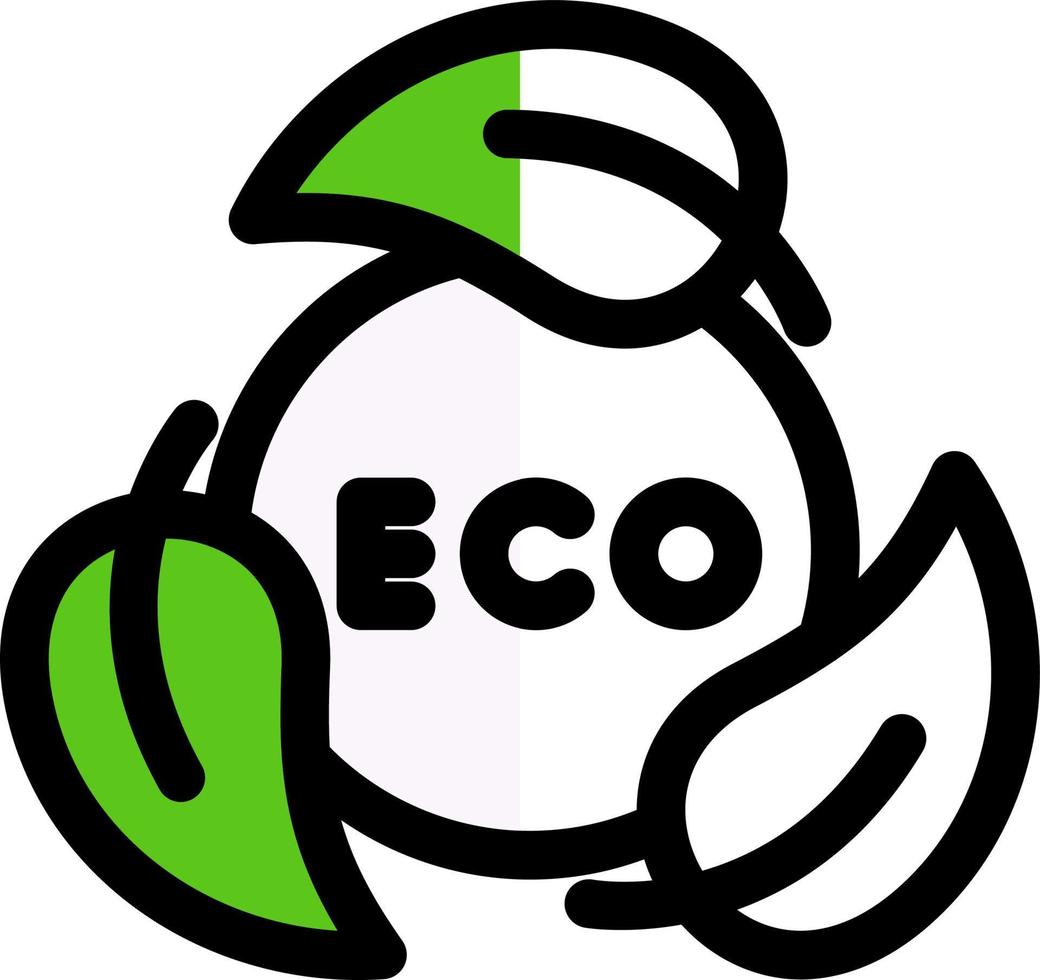 design de ícone de vetor de ecologia