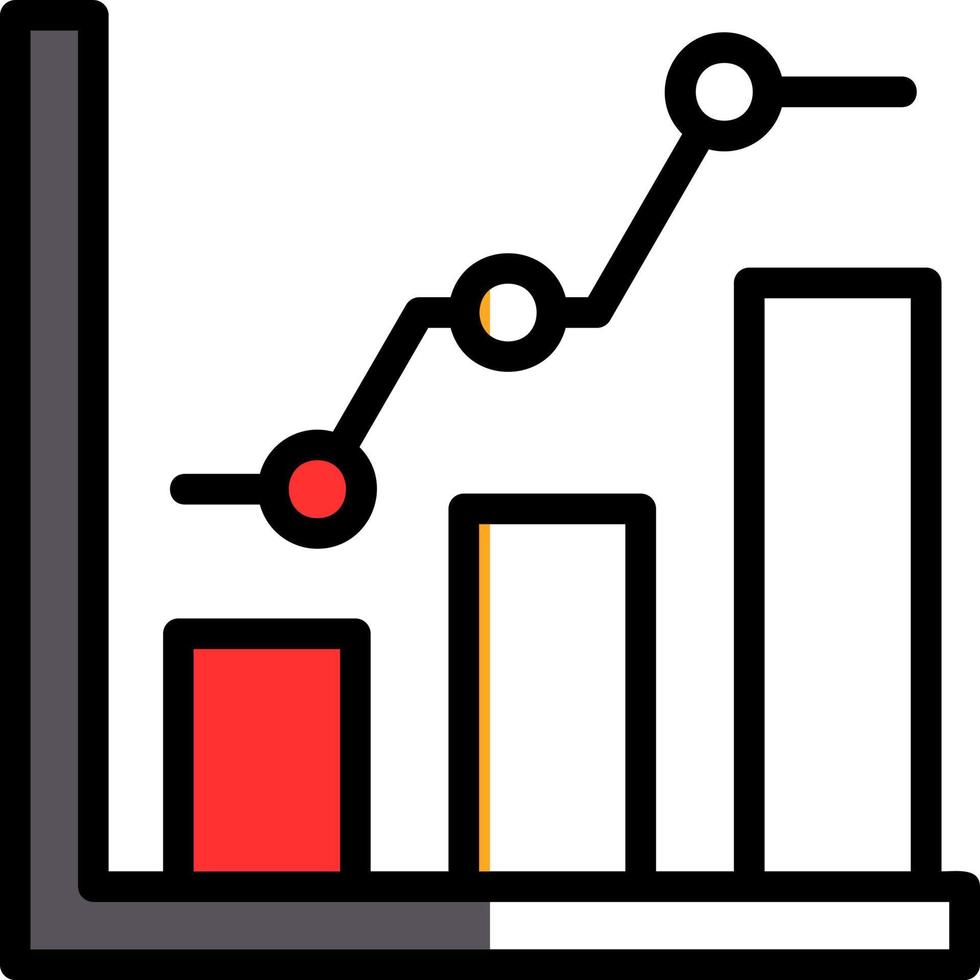 design de ícones vetoriais analíticos vetor