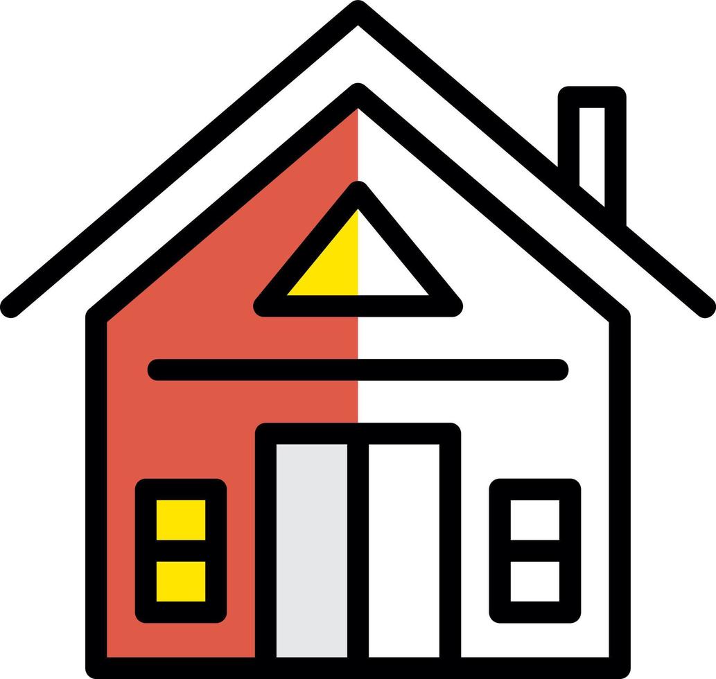 design de ícone de vetor de sessão em casa