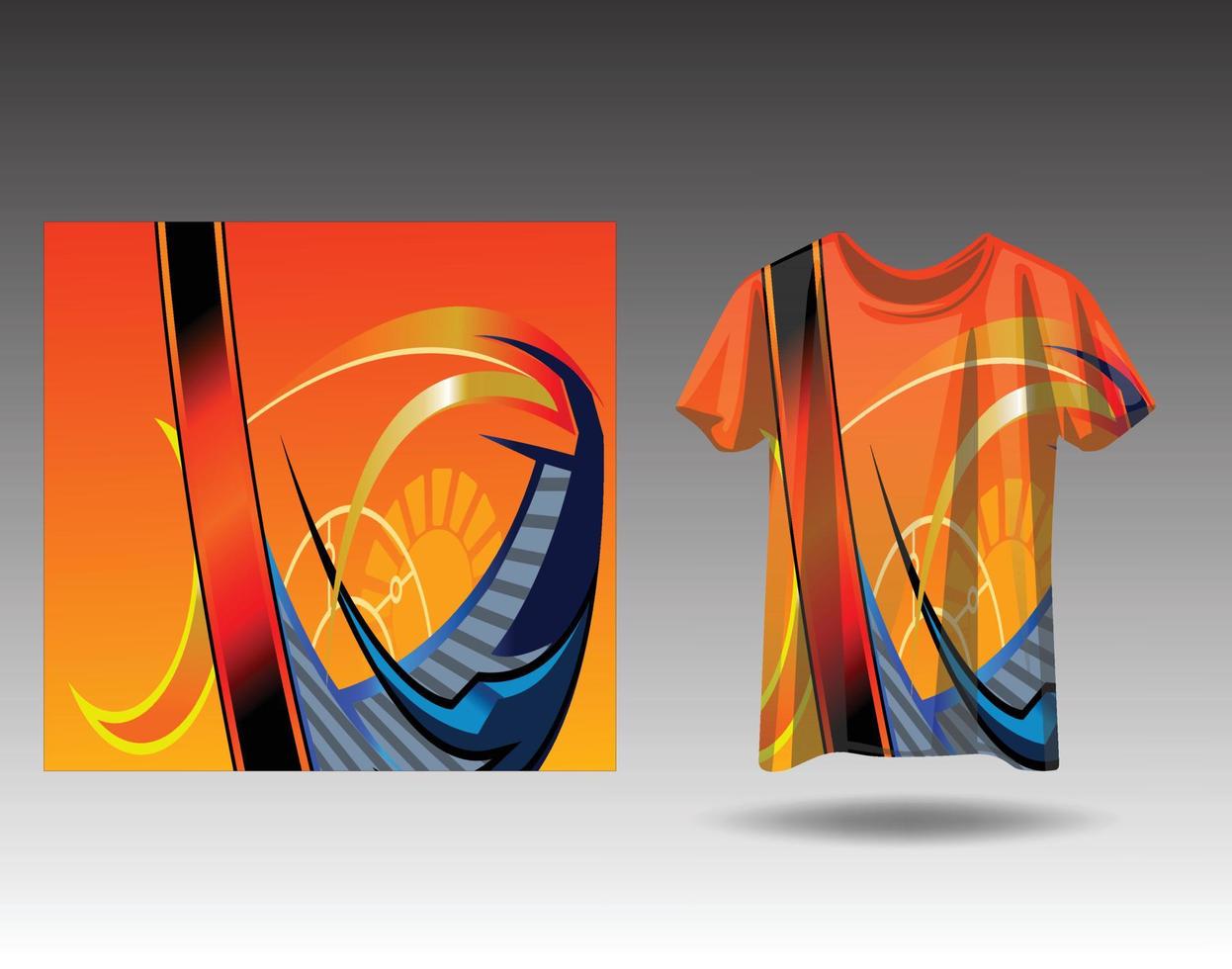 camiseta design esportivo para camisa de corrida ciclismo jogos de futebol vetor