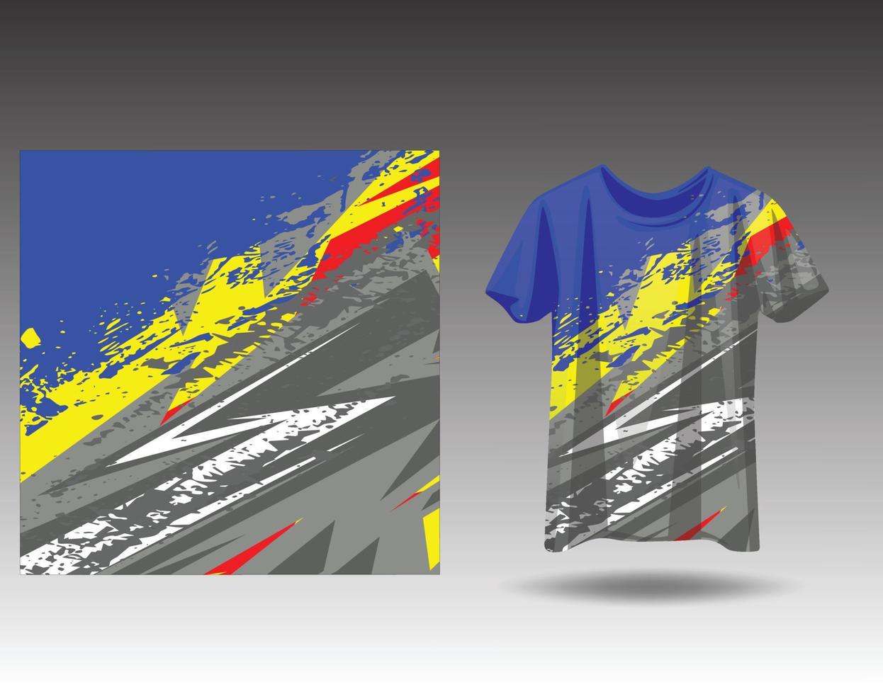 camiseta design esportivo para camisa de corrida ciclismo jogos de futebol vetor