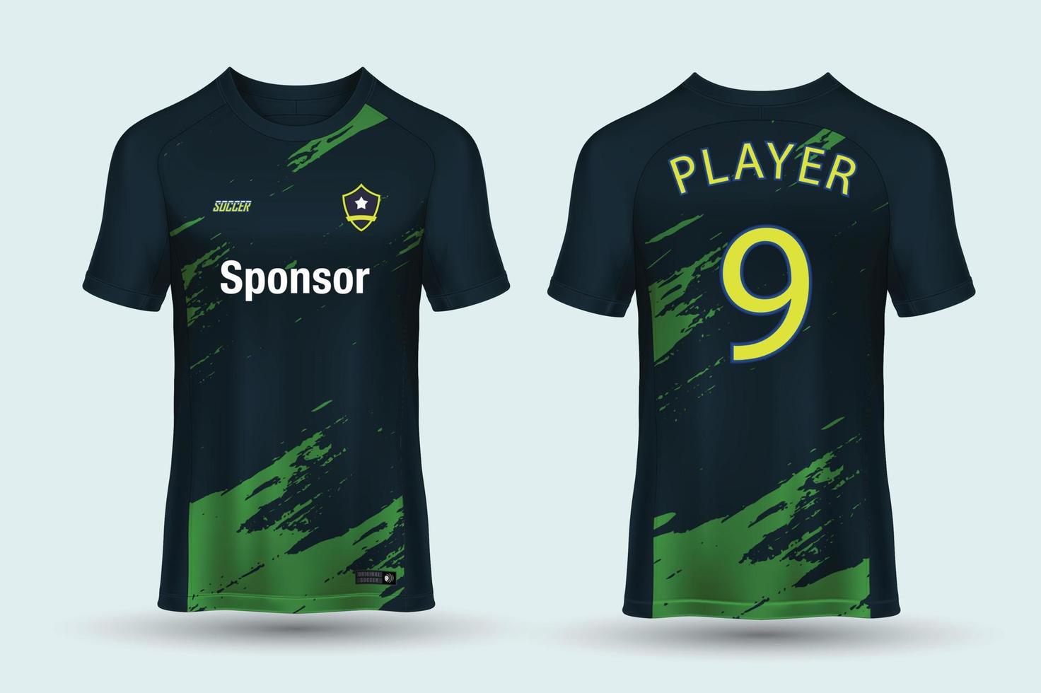 design de camisa esportiva para sublimação vetor