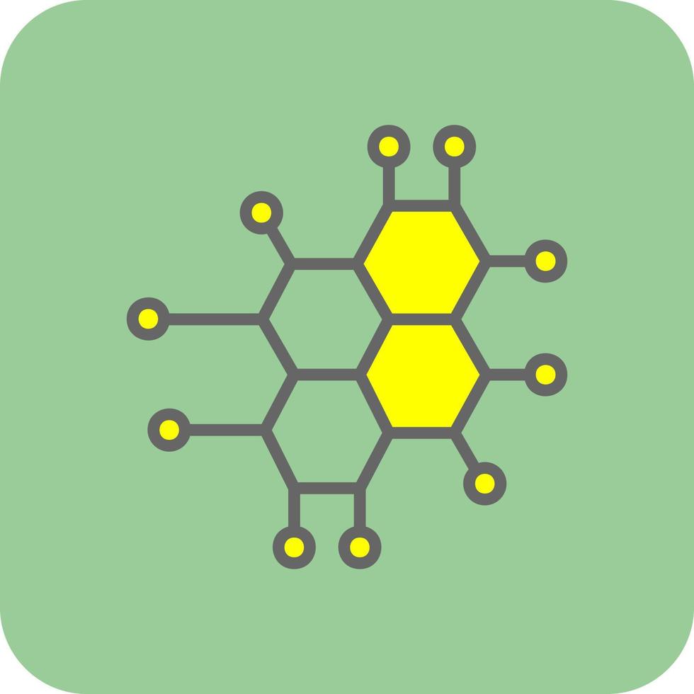 design de ícone de vetor de nanotecnologia