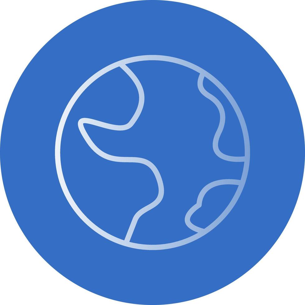 design de ícone de vetor de globo