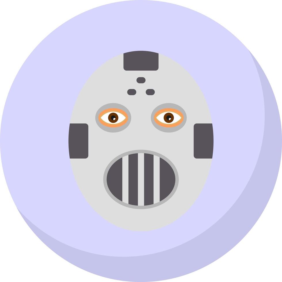 design de ícone de vetor de máscara de hóquei
