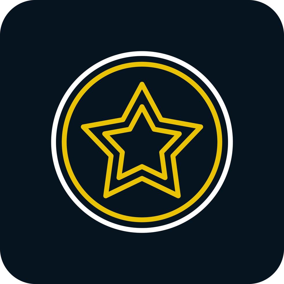 design de ícone de vetor de estrela