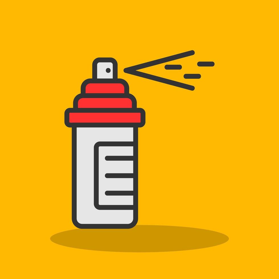design de ícone de vetor de spray de pimenta
