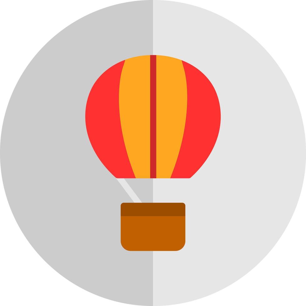 design de ícone de vetor de balão de ar quente