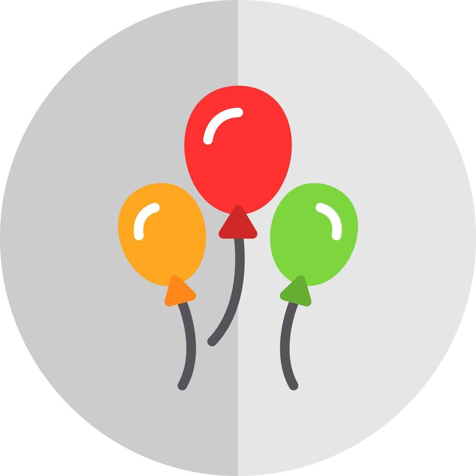 design de ícone de vetor de balões
