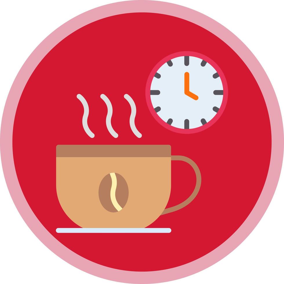 design de ícone de vetor de pausa para café