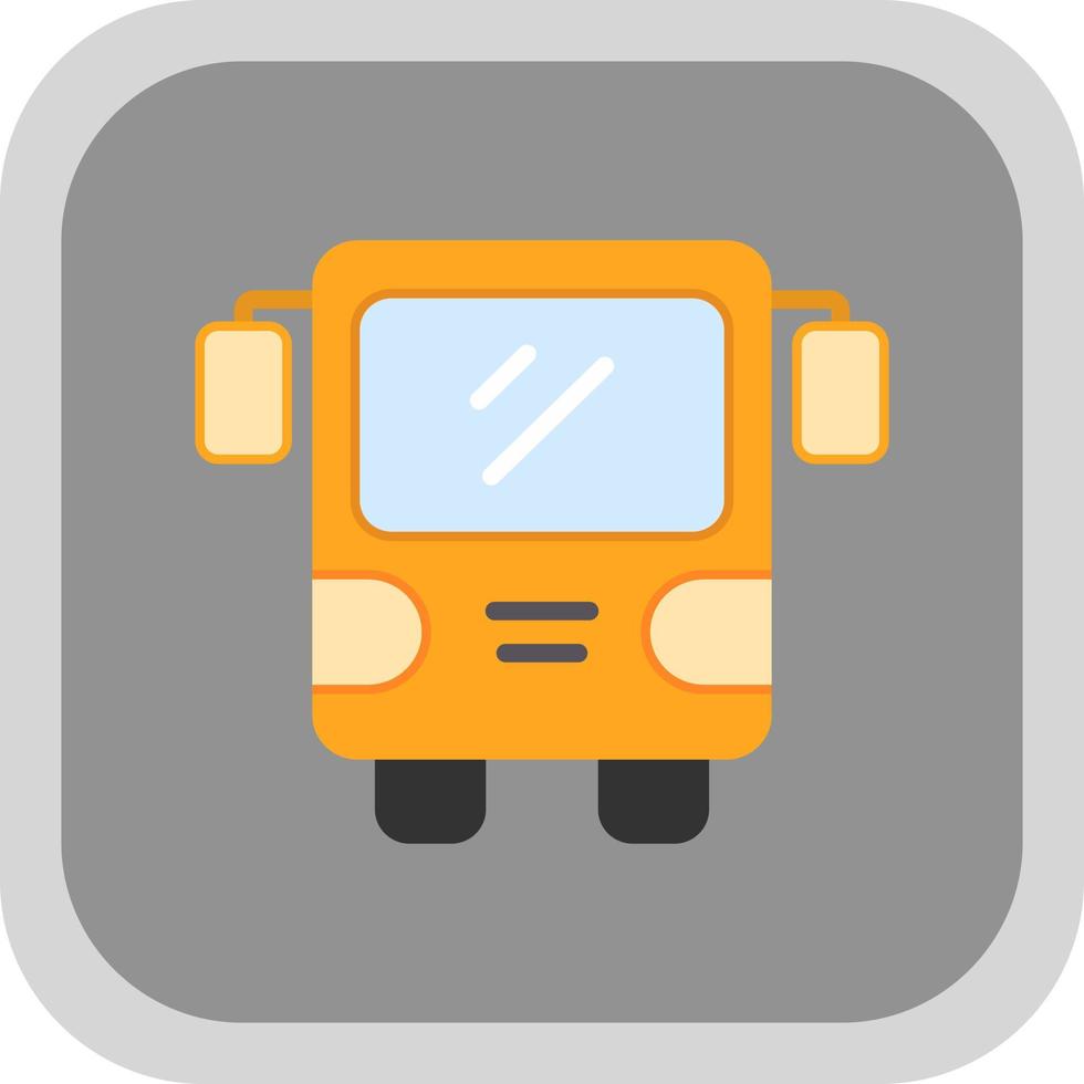 design de ícone de vetor de ônibus