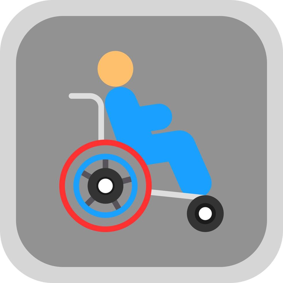 design de ícone de vetor de deficiência
