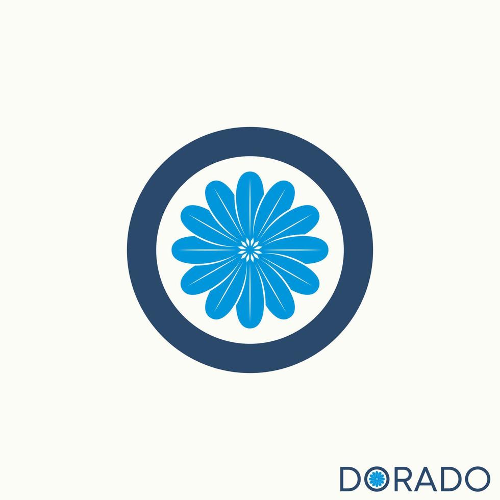 logotipo Projeto gráfico conceito criativo Prêmio livre vetor estoque único carta o Fonte com folhas ou flor dentro. relacionado para inicial ou saúde erva