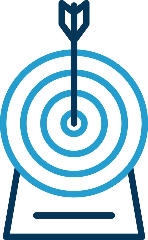 design de ícone de vetor de objetivo