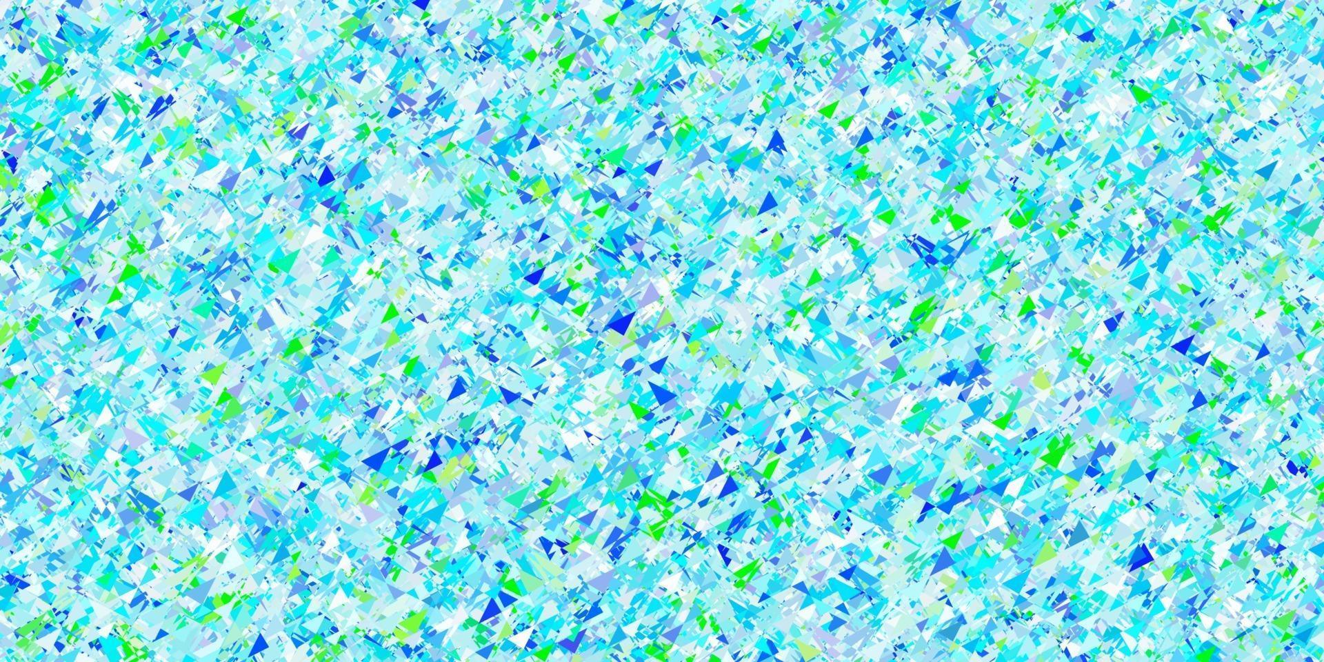 fundo vector azul, verde claro com estilo poligonal.