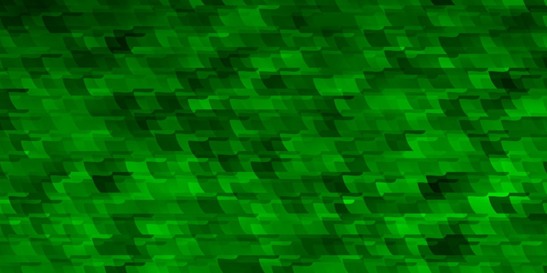 textura de vetor verde claro em estilo retangular.