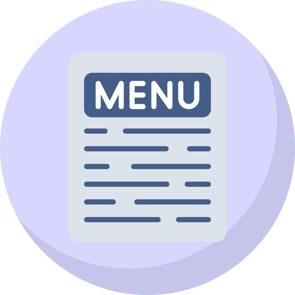 design de ícone de vetor de menu