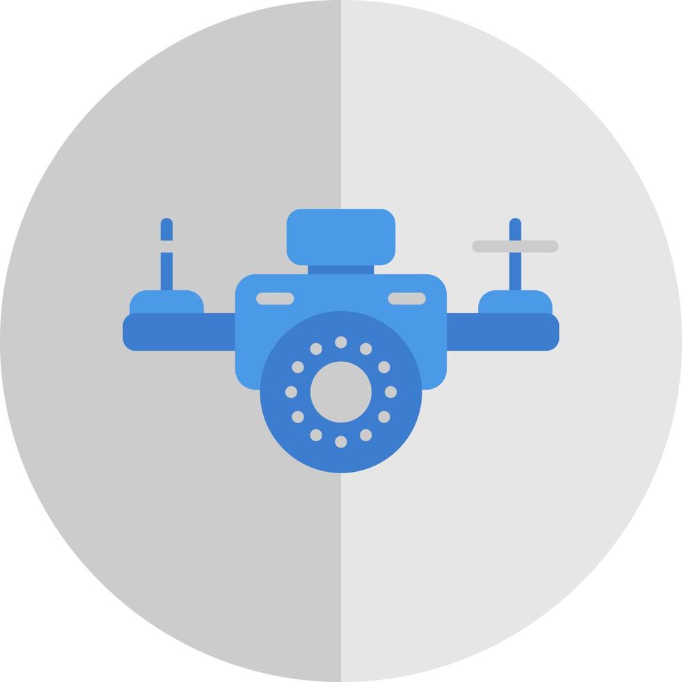 design de ícone de vetor de câmera drone