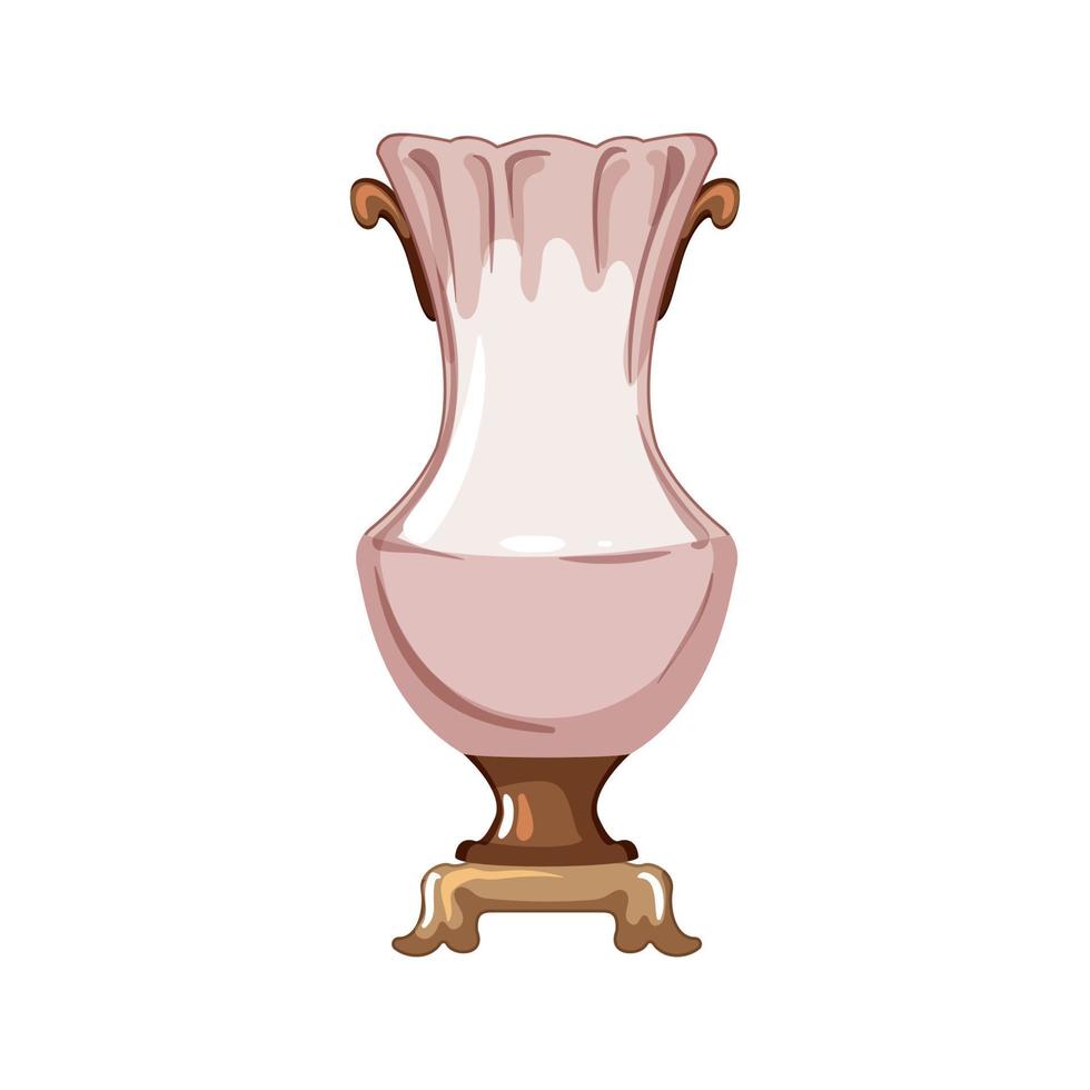 velho Antiguidade vaso desenho animado vetor ilustração