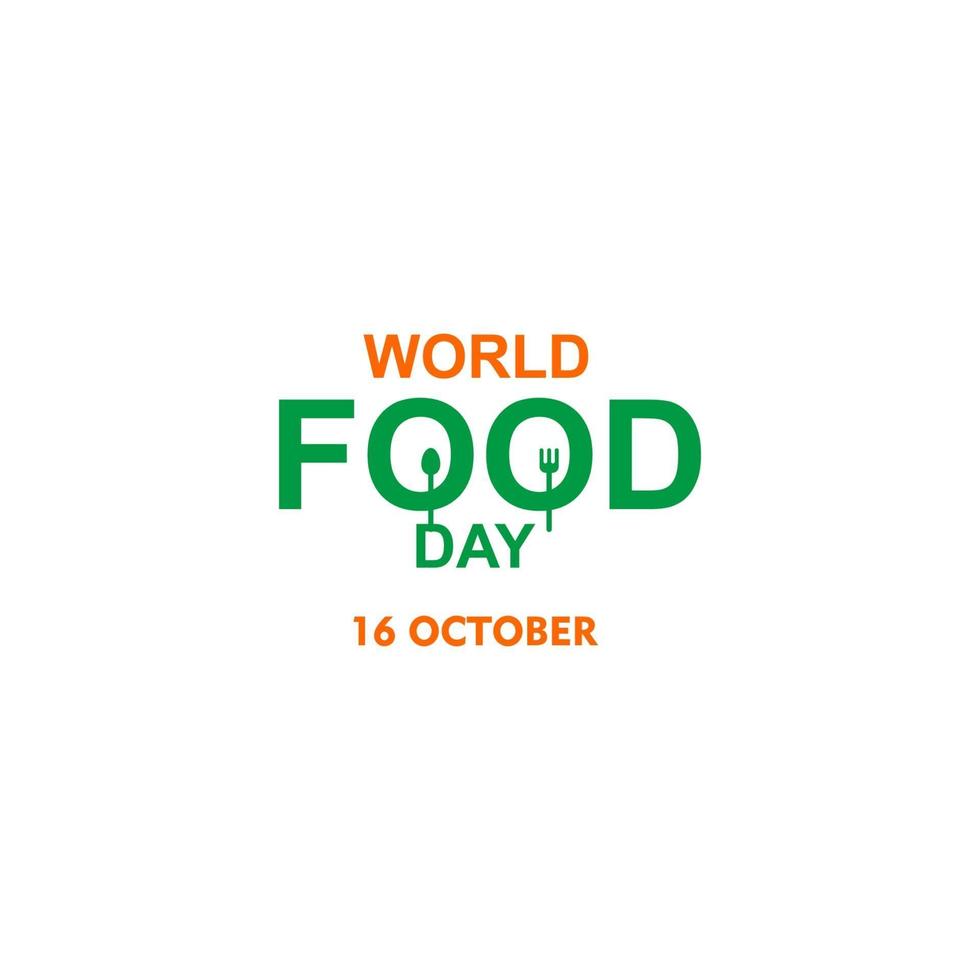 ilustração de design de modelo de vetor de celebração do dia mundial da comida