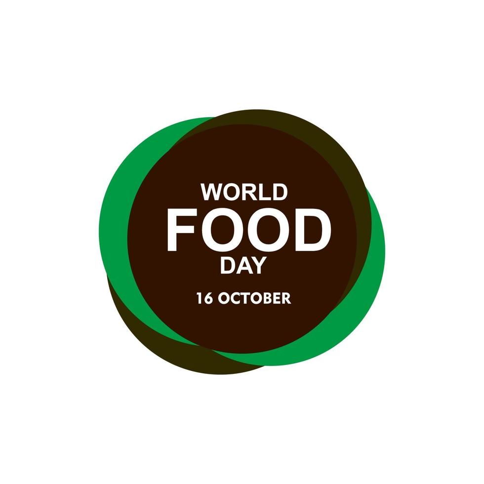 ilustração de design de modelo de vetor de celebração do dia mundial da comida