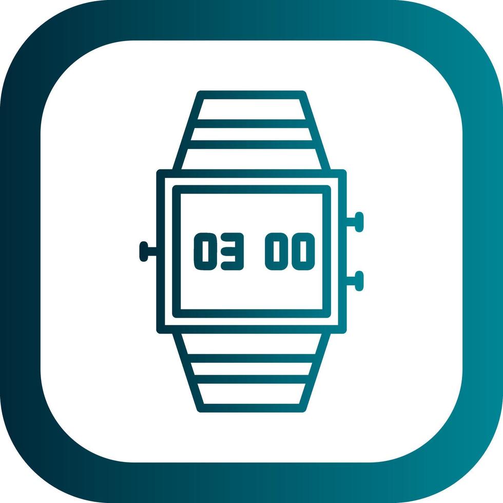 design de ícone de vetor de smartwatch