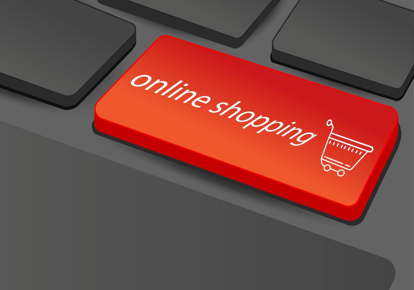 conceitos de compras online vetor