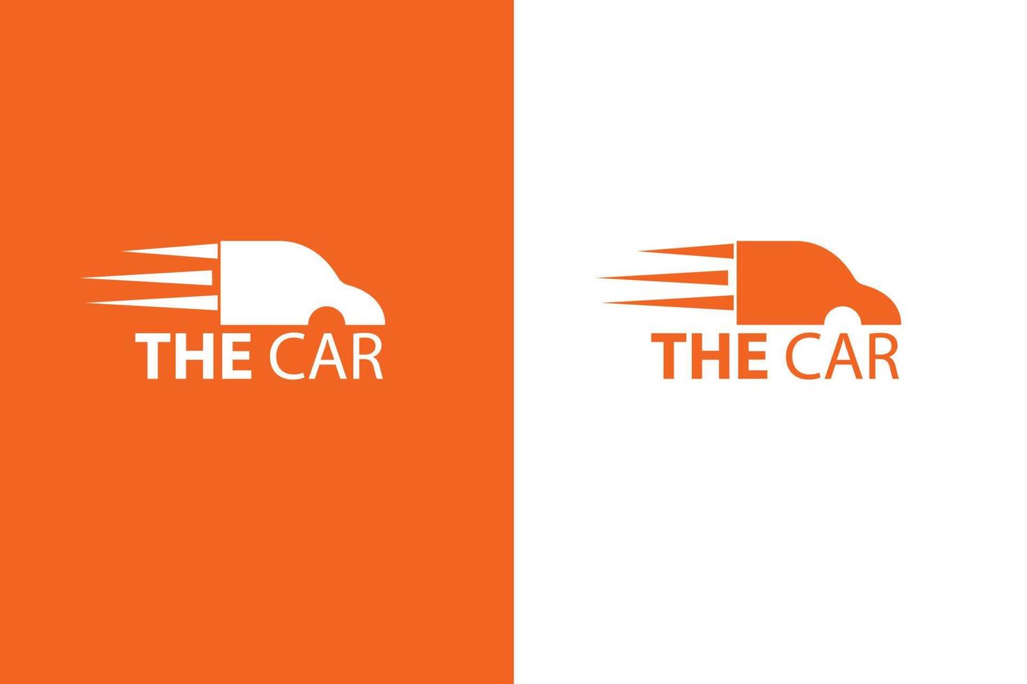 a carro logotipo Projeto vetor