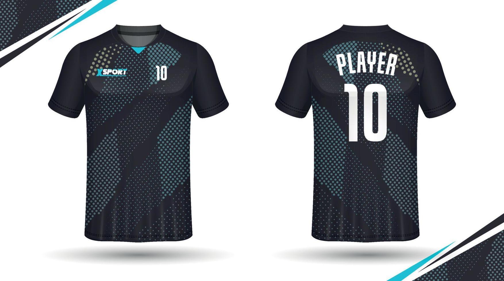 design de camisa de futebol para sublimação, design de camiseta esportiva vetor